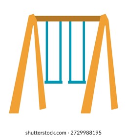 Ilustración simple del oscilación para el patio