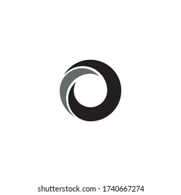 a simple Swirl logo / icon design