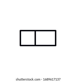 Simple switch line icon. Stroke pictogram. Vector illustration isolated on a white background. Premium quality symbol. Vector sign for mobile app and web sites.