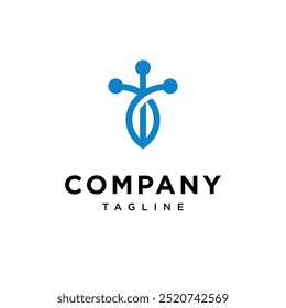 Simple Sword logo icon vector