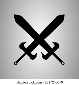 Einfache Silhouette für Ihr Logo oder Ihr Unternehmen