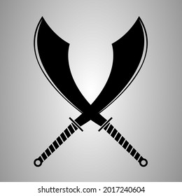 Simple Sword Silhouette For Your Logo or Your Business