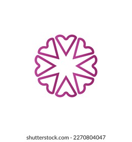 simple symbol clothing industry simple logo for textile use