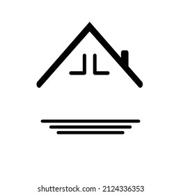 Einfaches Symbol Haus und Haus, HausVektorsymbol, Kleines Haus, einfacher Vektorgrafik