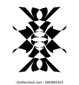 simple symbol illustration black color vextor white background