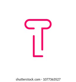 simple t logo