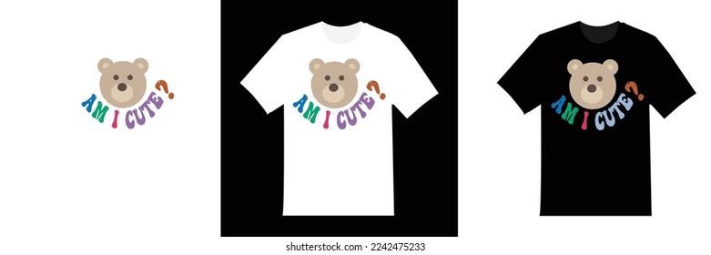 Simple T shirt Design with Positive message
