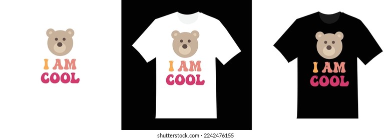 Simple T shirt Design with positive message
