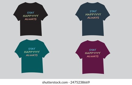 Simple T shirt Design With Variations