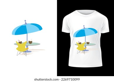 simple t shirt design vector