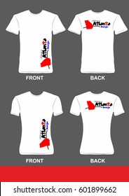 Simple T shirt design, Welcome to Atlanta Georgia
