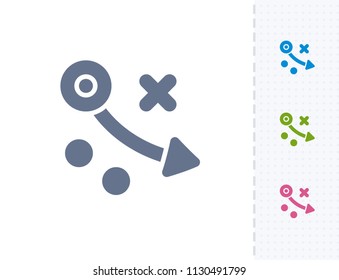 Simple Tactics - Vibrant Cutwork Icons. A professional, pixel-aligned icon.