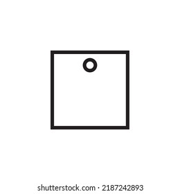 Simple Tag Price Icon, Vector Illustration