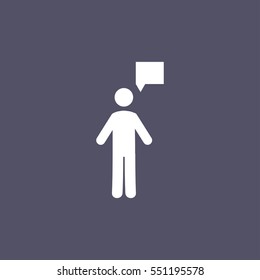 simple talk icon