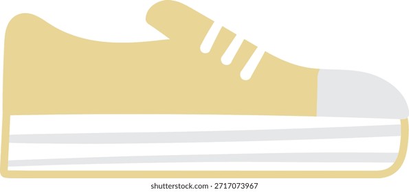 Zapato de lona simple de bronceado