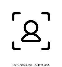 Simple Target Audience icon. The icon can be used for websites, print templates, presentation templates, illustrations, etc