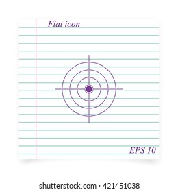 Simple target icon.