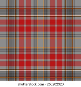 Simple tartan seamless pattern background with blending color stripes and circle elements