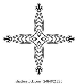 Simple tatoo design concept on a white background.