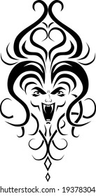 simple tattoo demon