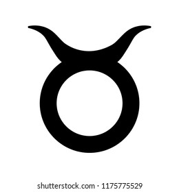 Simple Taurus Horoscope Symbol Icon