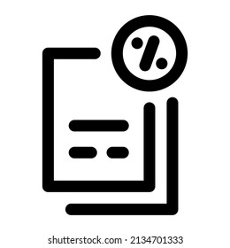 einfaches Steuersymbol, bearbeitbarer Strich am besten für Webanwendung oder Banner verwendet