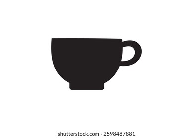 A simple tea cup illustration