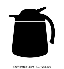 Simple Teapot Icon Vector