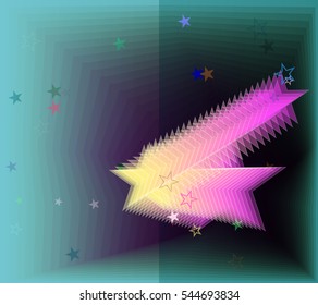 simple technology between drawing and universe