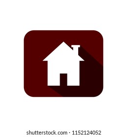 Simple template design house geometric shape icon on a white background used in your design, both as a print and web site.