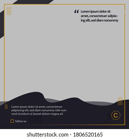 simple template for ig feed