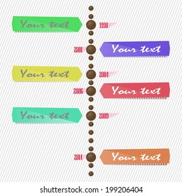 Simple template for your infographic. 