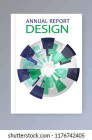 Simple Templates A4 with abstract for Business Presentation Publications Blank. Easy Editable. Layout of Cover and Page for Annual Report.Vector element illustration.