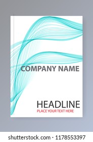 Simple Templates A4 with abstract for Business Presentation Publications Blank. Easy Editable. Layout of Cover and Page for Annual Report.Inspiration for your design to brochure.vector illustration.