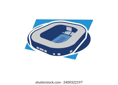 Simple  tennis court icon vector illustration. Simple tennis court stadium, Sport icon, flat, tennis stadium vector icon. vector illustration.