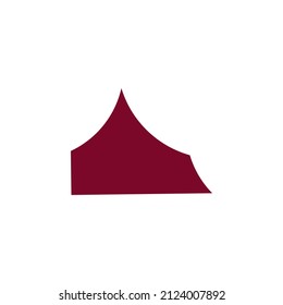 Una tienda simple. Hecho de círculos y cuadrados.