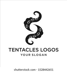 SIMPLE TENTACLES LOGO INITIAL S