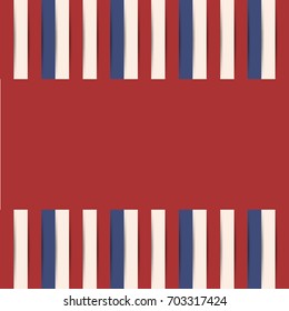 simple text background in official colors of USA