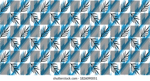 simple textile vector pattern design for fabric printing 