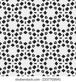 Simple  texture. Black and white color. seamless repeating pattern. Minimalistic background. Monochrome art. 