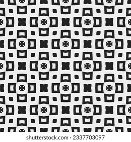 Sencilla textura. Color blanco y negro. patrón de repetición transparente. Fondo minimalista. Arte monocromo. 
