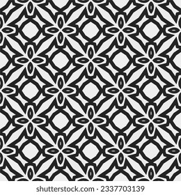 Einfache Textur. Schwarz-Weiß-Farbe. nahtloses Wiederholmuster. Minimalistischer Hintergrund. Monochrome Kunst. 