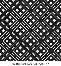 Simple  texture. Black and white color. seamless repeating pattern. Minimalistic background. Monochrome art. 