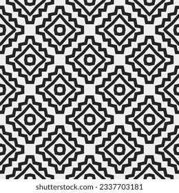 Einfache Textur. Schwarz-Weiß-Farbe. nahtloses Wiederholmuster. Minimalistischer Hintergrund. Monochrome Kunst. 