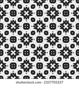 Sencilla textura. Color blanco y negro. patrón de repetición transparente. Fondo minimalista. Arte monocromo. 