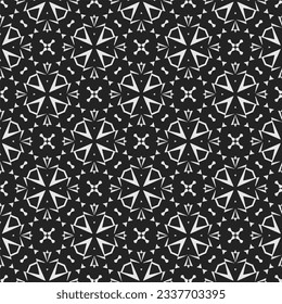Simple  texture. Black and white color. seamless repeating pattern. Minimalistic background. Monochrome art. 