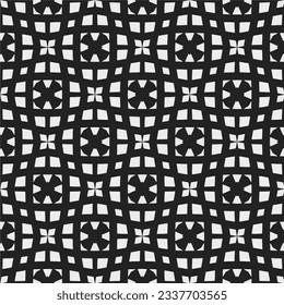 Simple  texture. Black and white color. seamless repeating pattern. Minimalistic background. Monochrome art. 