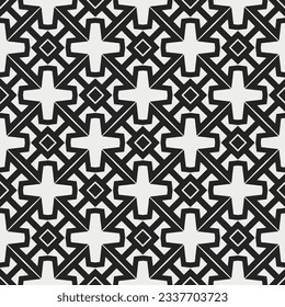Simple  texture. Black and white color. seamless repeating pattern. Minimalistic background. Monochrome art. 