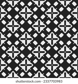 Simple  texture. Black and white color. seamless repeating pattern. Minimalistic background. Monochrome art. 