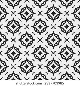 Simple  texture. Black and white color. seamless repeating pattern. Minimalistic background. Monochrome art. 